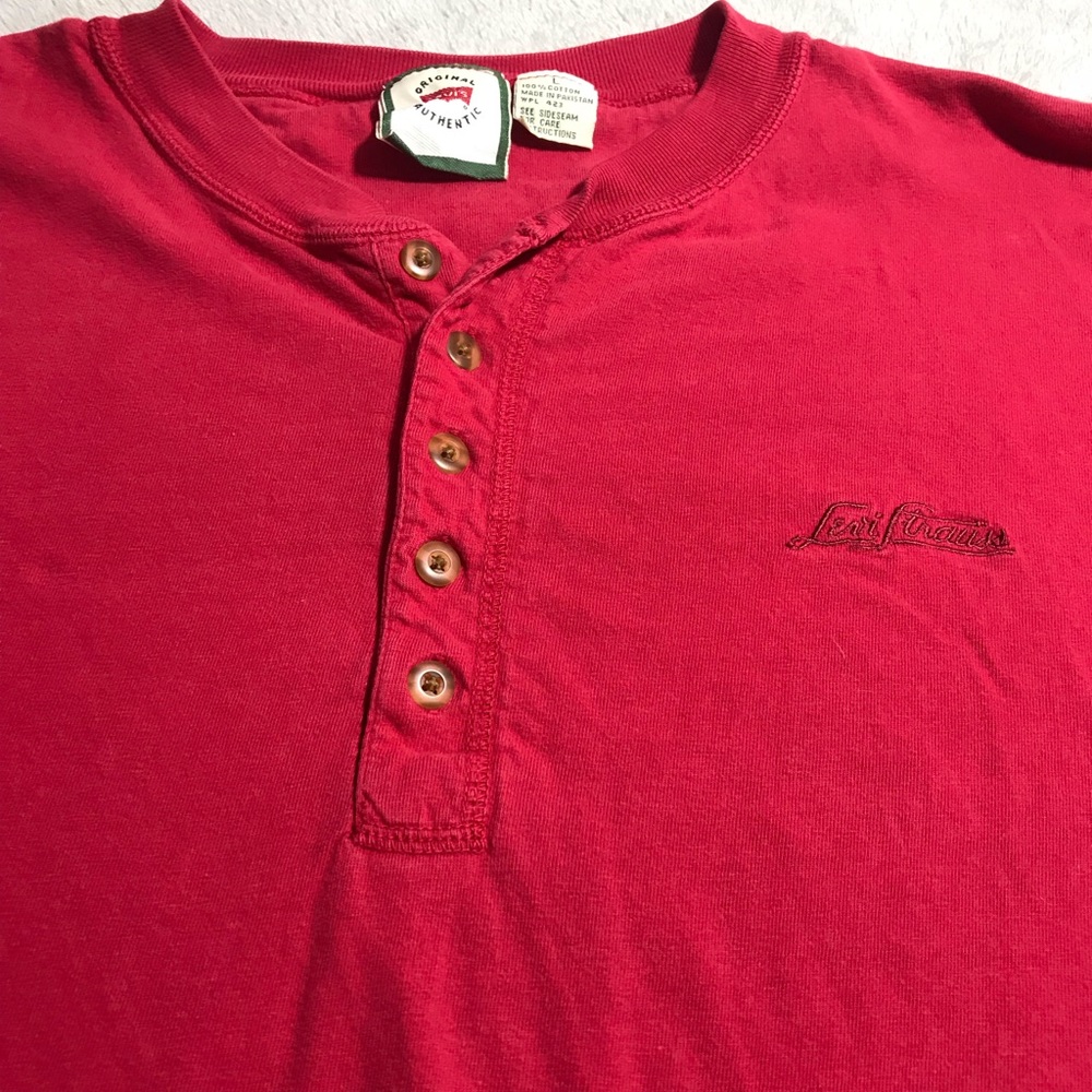 Men’s original Levi Strauss authentic long sleeve